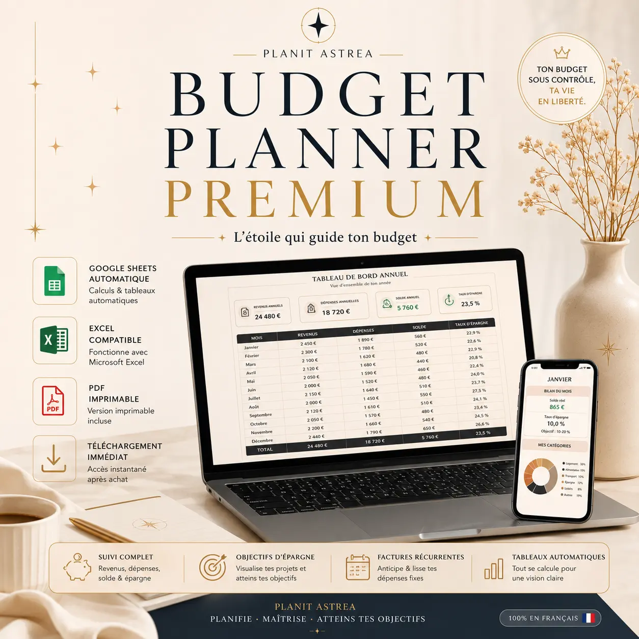 Budget Planner Premium PlanIt Astrea