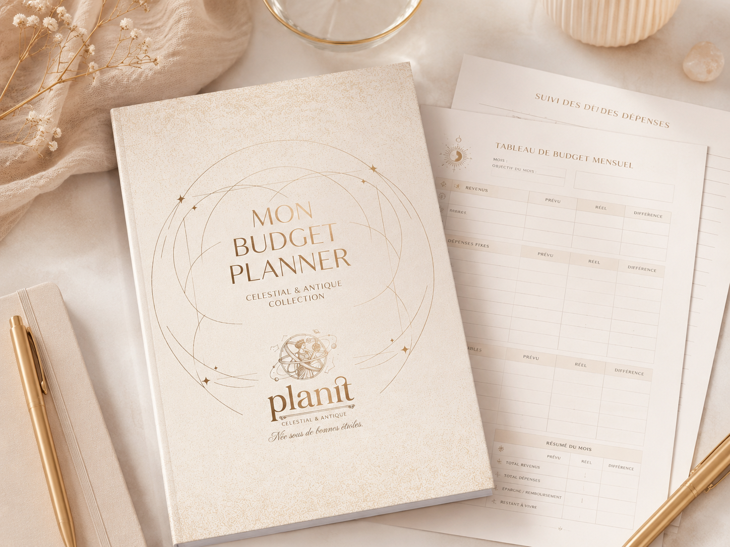 Budget Planner imprimable PlanIt Astrea