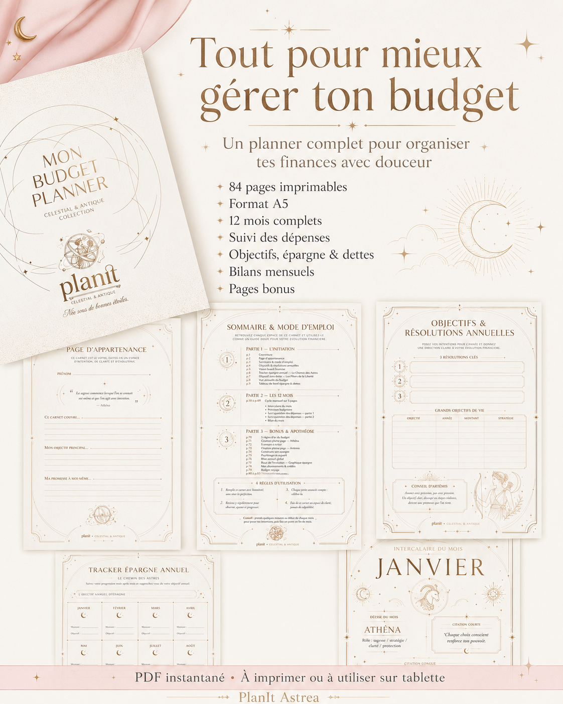 Suivi quotidien des dépenses imprimable pour organiser son budget mensuel