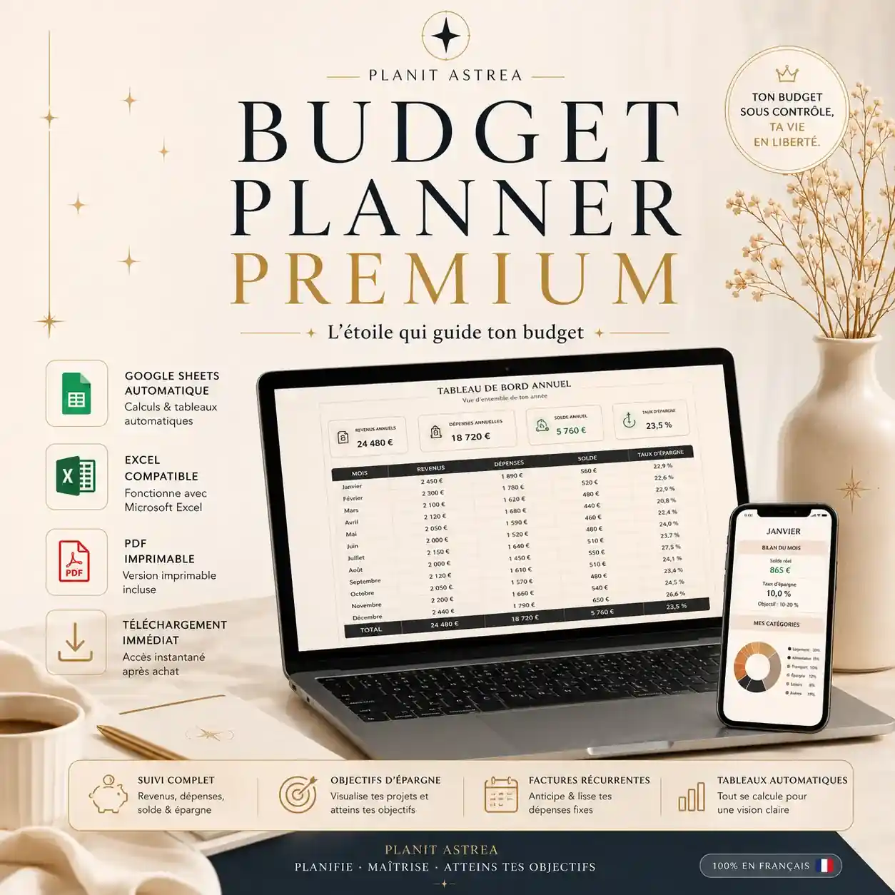 Budget Planner Premium PlanIt Astrea